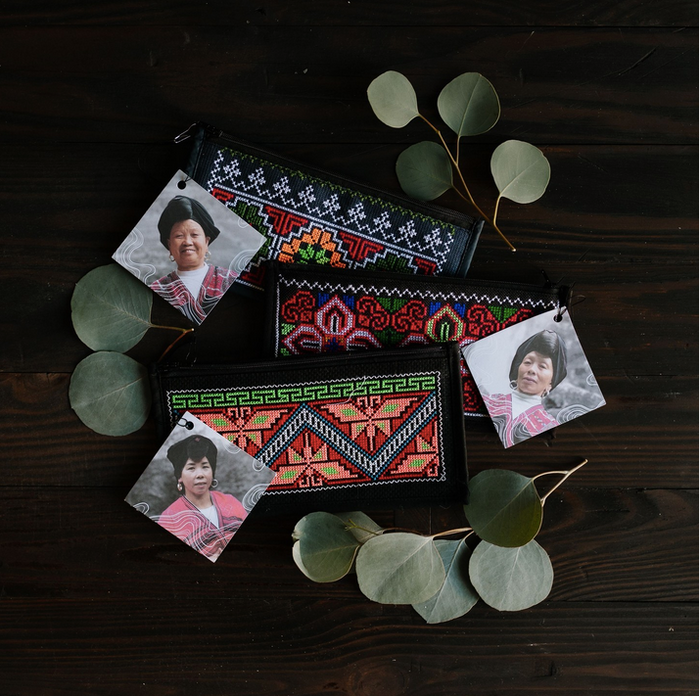 252 Local Ornaments Sold by Red Yao Women