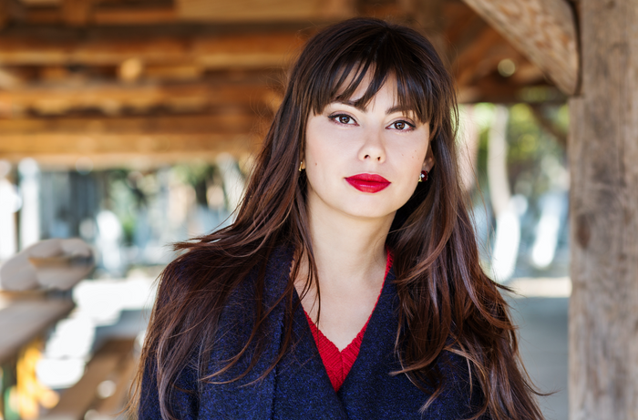 Girl with bangs. Which style is right for you?