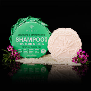 Rosemary Biotin Shampoo Bar – Thinning Hair | VIORI