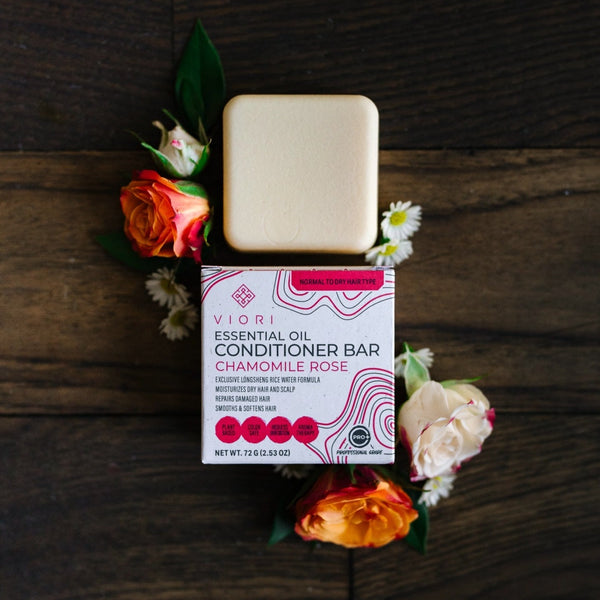 Chamomile Rose Essential Oil Conditioner Bar VIORI
