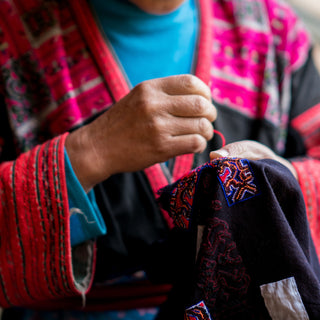 LIMITED Red Yao Embroidered Bag