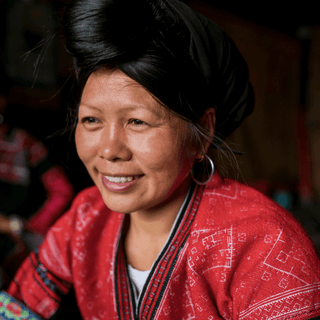 Red Yao Woman Viori Beautiful Reason Initiative