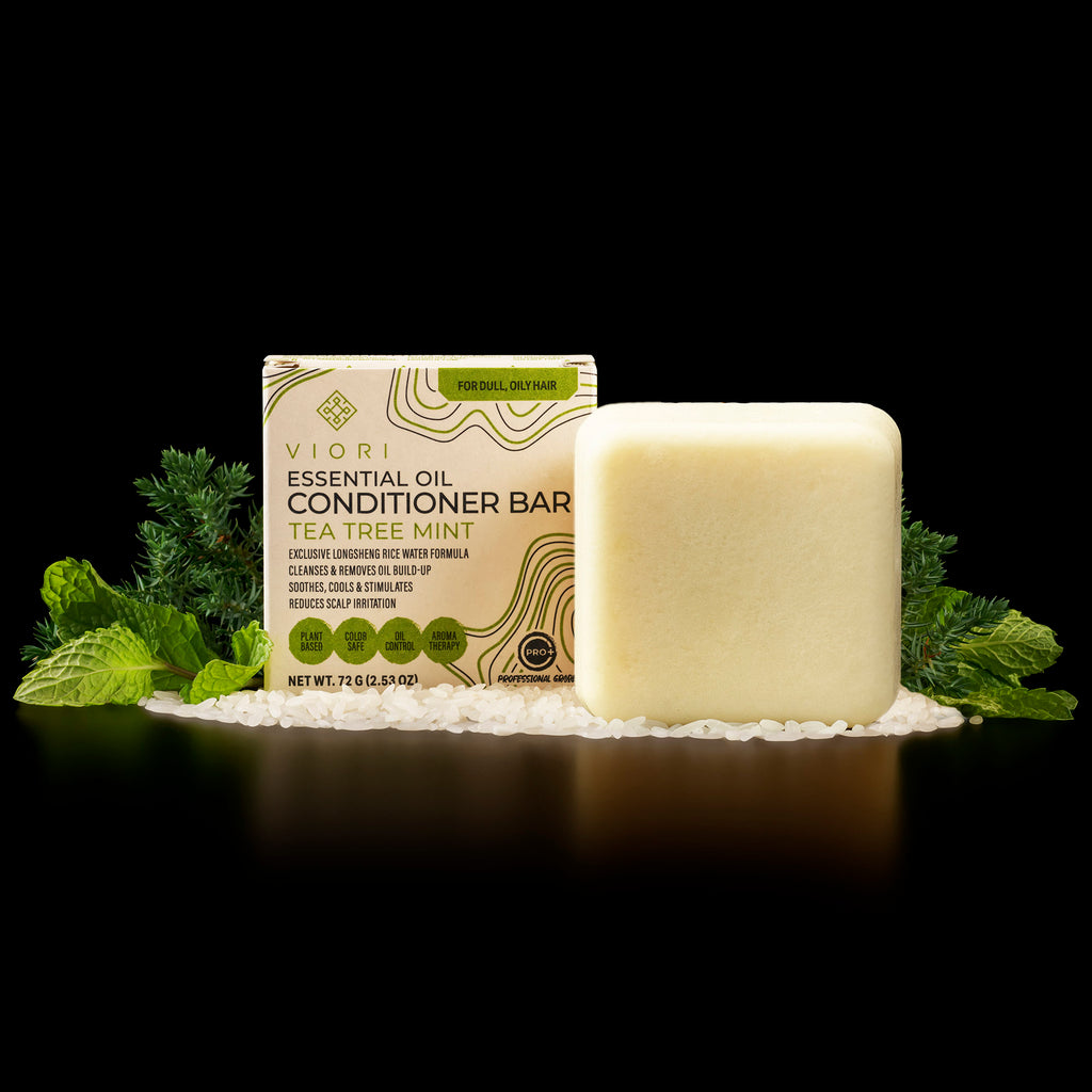 Tea Tree Mint Essential Oil Conditioner Bar VIORI Viori