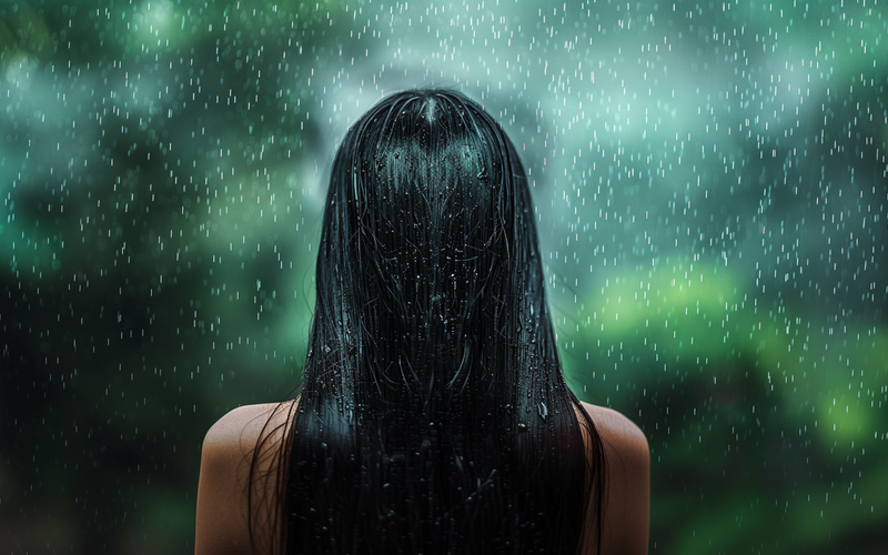 Oily roots