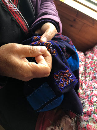The Red Yao are skilled at sewing and embroidery.