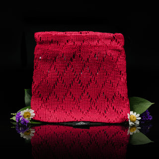 LIMITED Pink Shower Soap Bag | Bamboo Fabric