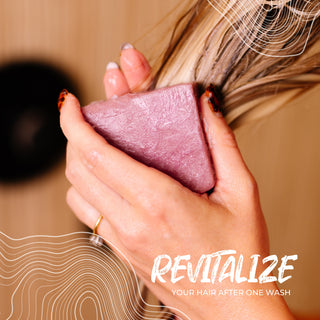 Purple-Toning Conditioner Bar for Blonde & Gray Hair | Lavender Scented