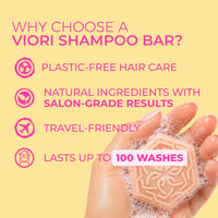 Coconut Oil Repair Shampoo Bar – Damaged Hair | VIORI