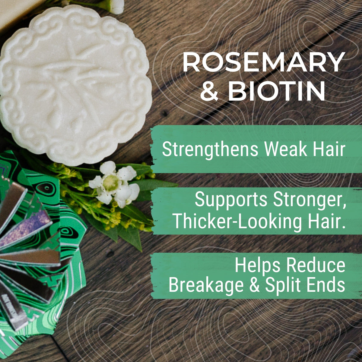 START AT THE SCALP. FULLER-LOOKING HAIR.