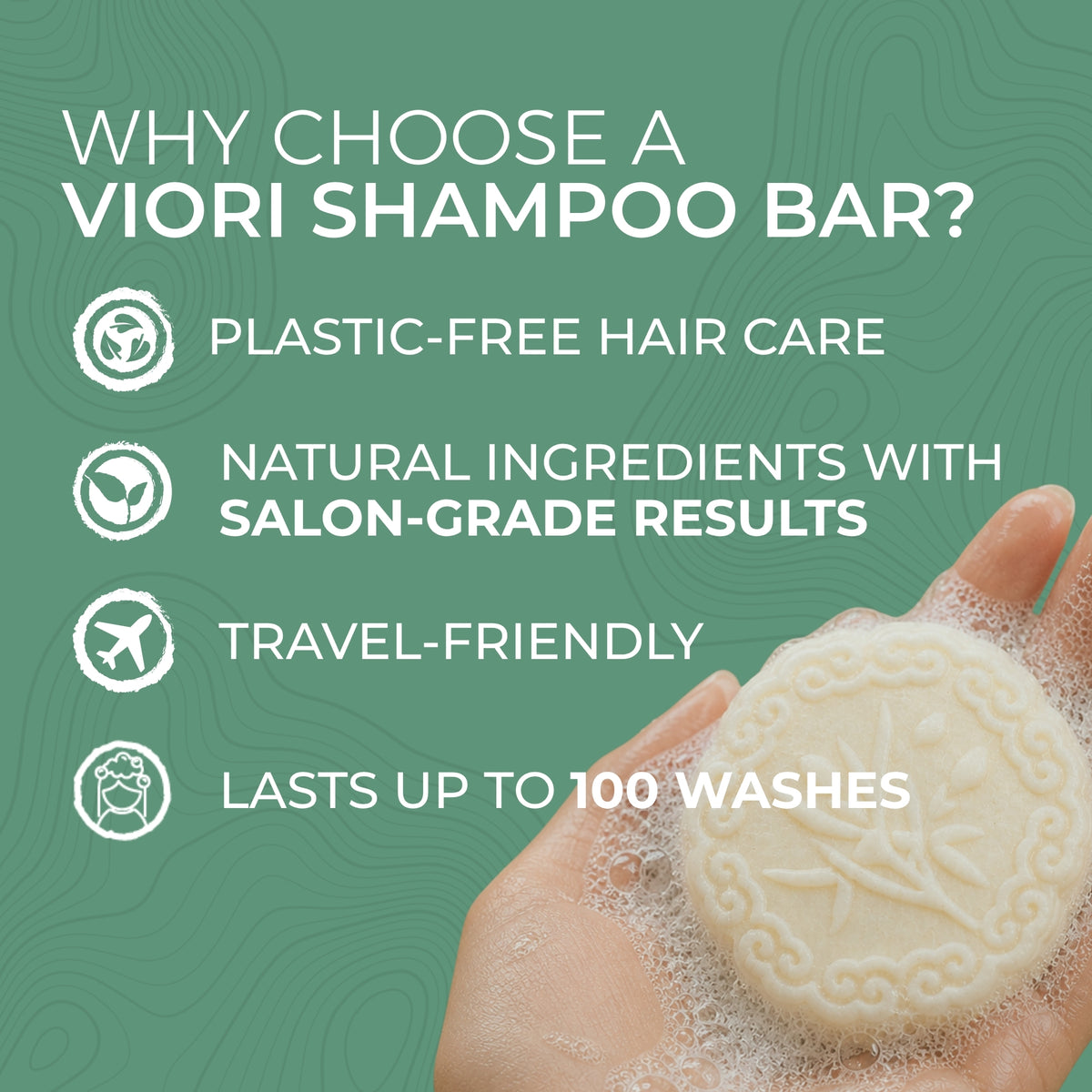 Rosemary Biotin Shampoo Bar – Thinning Hair | VIORI