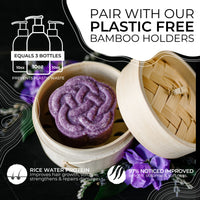 Purple Shampoo Bar with Biotin – Blonde & Gray | VIORI - angle 7
