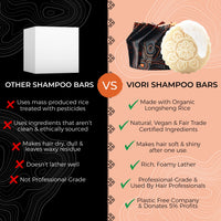 Clarifying Rice Water Shampoo Bar – Oily Scalp | VIORI - angle 7