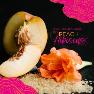 LIMITED Sugar Scrub Bar | Peach Hibiscus