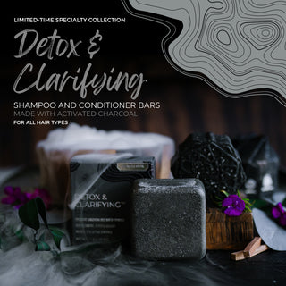 LIMITED Detox & Clarifying Shampoo Bar | Midnight Musk