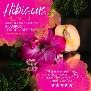 EXCLUSIVE Hibiscus Peach Conditioner Bar