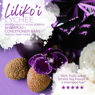 EXCLUSIVE Lilikoʻi Lychee Shampoo Bar