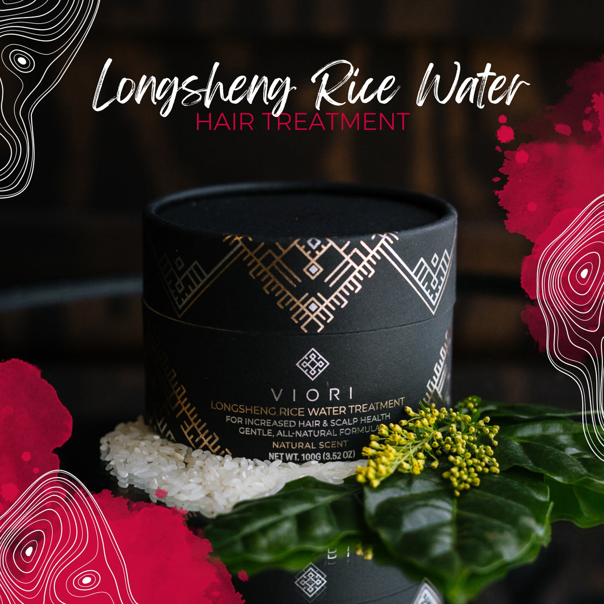 LIMITED Longsheng Rice Water Hair Treatment Ritual | Unscented - angle 3