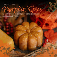 LIMITED Pumpkin Spice Shampoo Bar - angle 3
