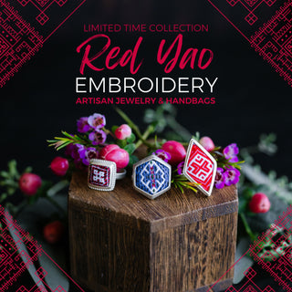 LIMITED Red Yao Embroidered Ring