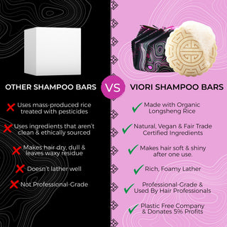 Terrace Garden™ Shampoo Bar for Dry Hair & Scalp | Floral Scent