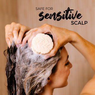 Native Essence™ Shampoo Bar for Sensitive Hair & Scalp | Unscented