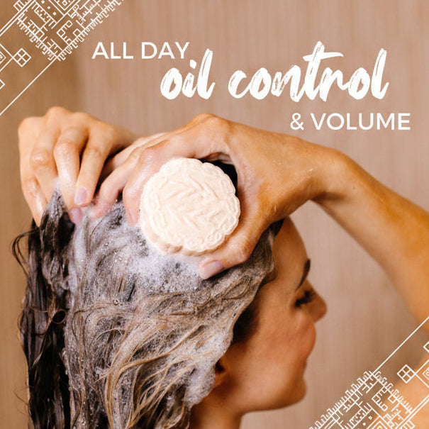 NO MORE FLAT, OILY HAIR.