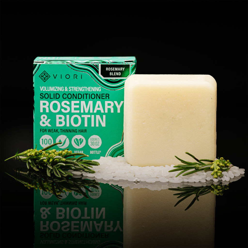 Rosemary & Biotin Conditioner Bar for Volumizing & Strengthening