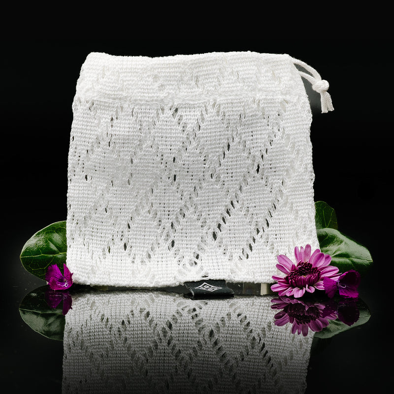 LIMITED White Shower Soap Bags - VIORI Rice Water Hair Care