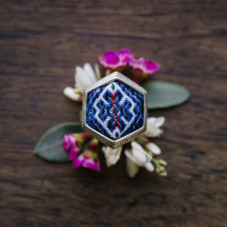 LIMITED Red Yao Embroidered Ring