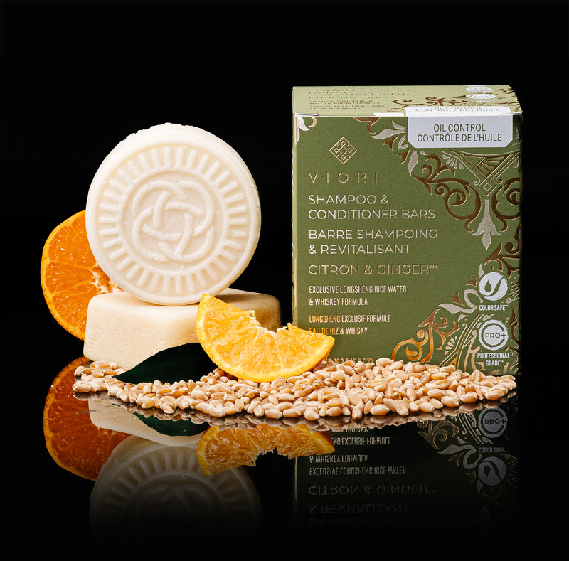Men's Shampoo & Conditioner Bar Bundle | VIORI - VIORI Rice Water Hair Care