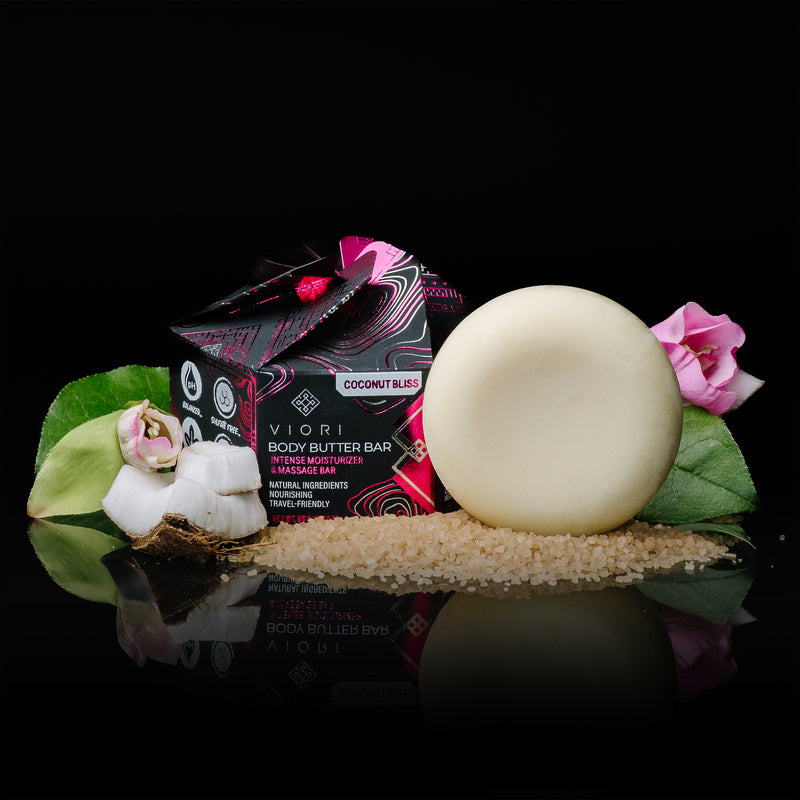 Coconut Body Butter Bar - VIORI Rice Water Hair Care