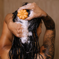 LIMITED Pumpkin Spice Shampoo Bar - angle 4