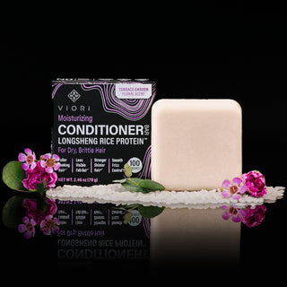 Moisturizing Rice Water Conditioner Bar – Dry Hair | VIORI - VIORI Rice Water Hair Care