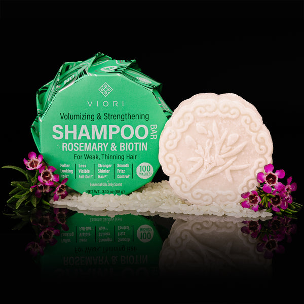 Rosemary Biotin Shampoo Bar – Thinning Hair | VIORI