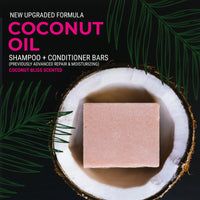 Coconut Oil Repair Conditioner Bar – Damaged Hair | VIORI - angle 3