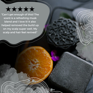 LIMITED Detox & Clarifying Shampoo Bar | Midnight Musk