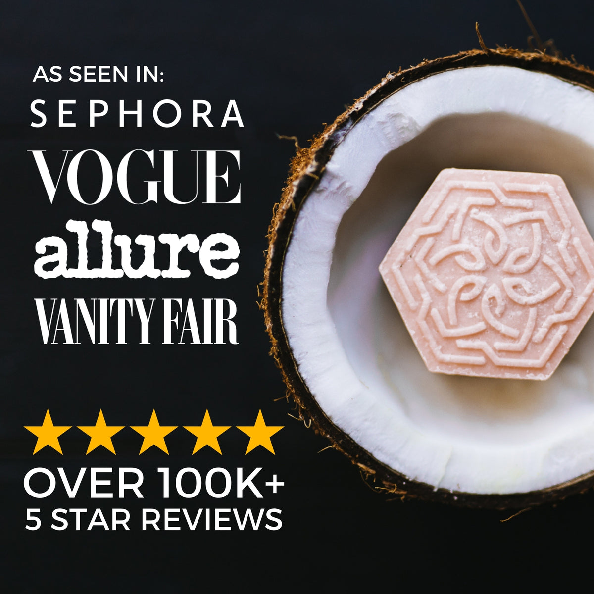 Coconut Oil Repair Shampoo Bar – Damaged Hair | VIORI - angle 5