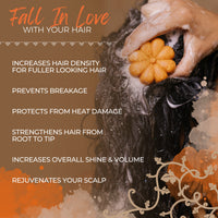 LIMITED Pumpkin Spice Shampoo Bar - angle 5