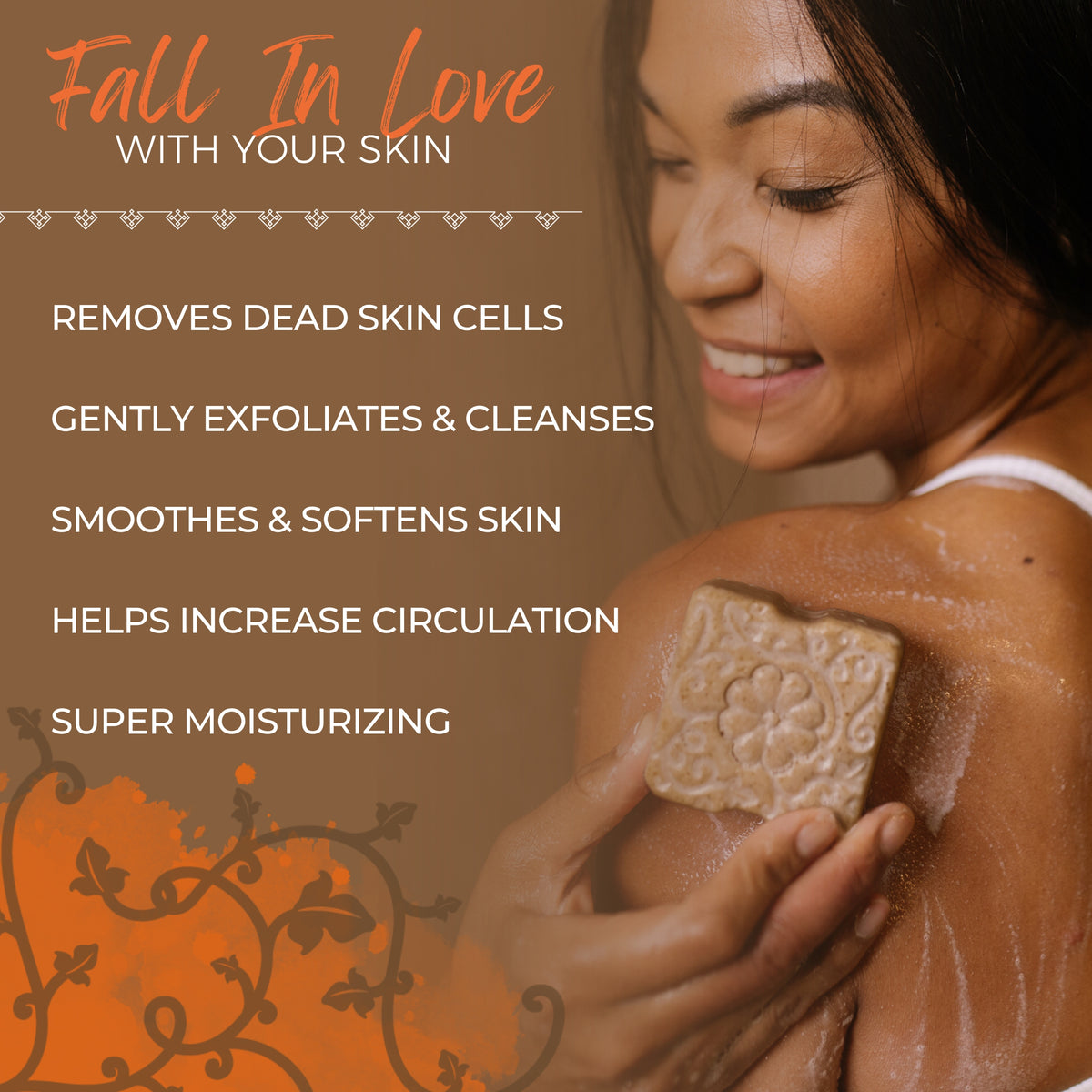 LIMITED Sugar Scrub Bar | Pumpkin Spice - angle 4