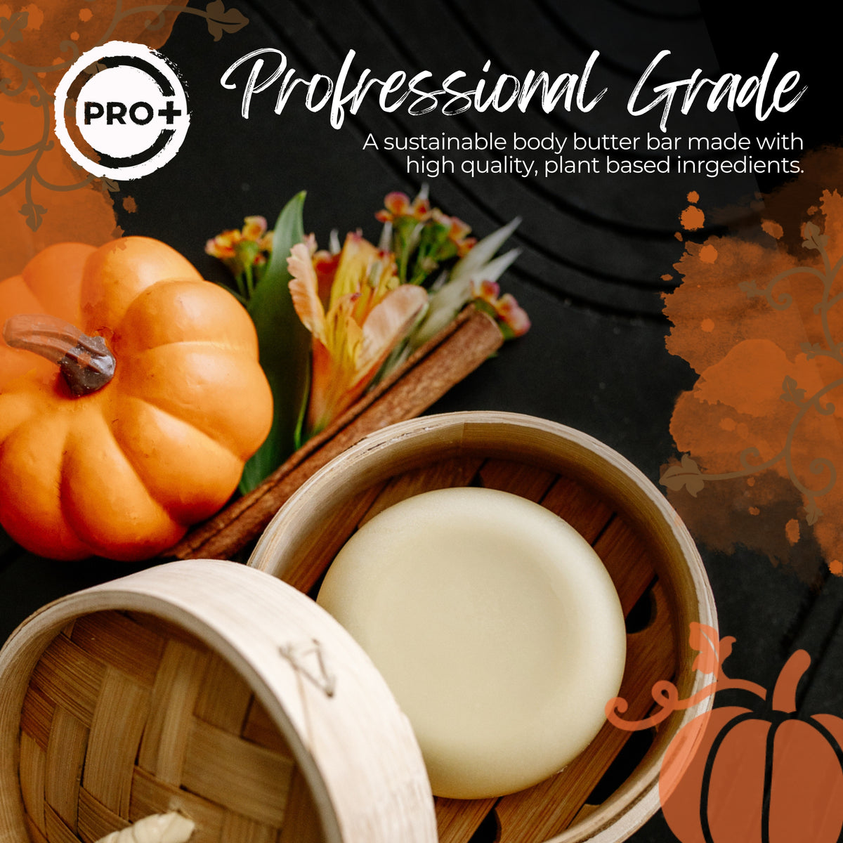 LIMITED Body Butter Bar | Pumpkin Spice - angle 7