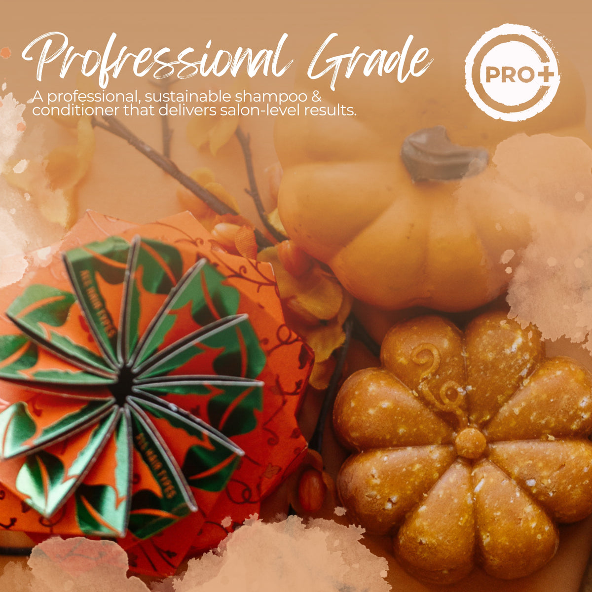LIMITED Pumpkin Spice Shampoo Bar - angle 8