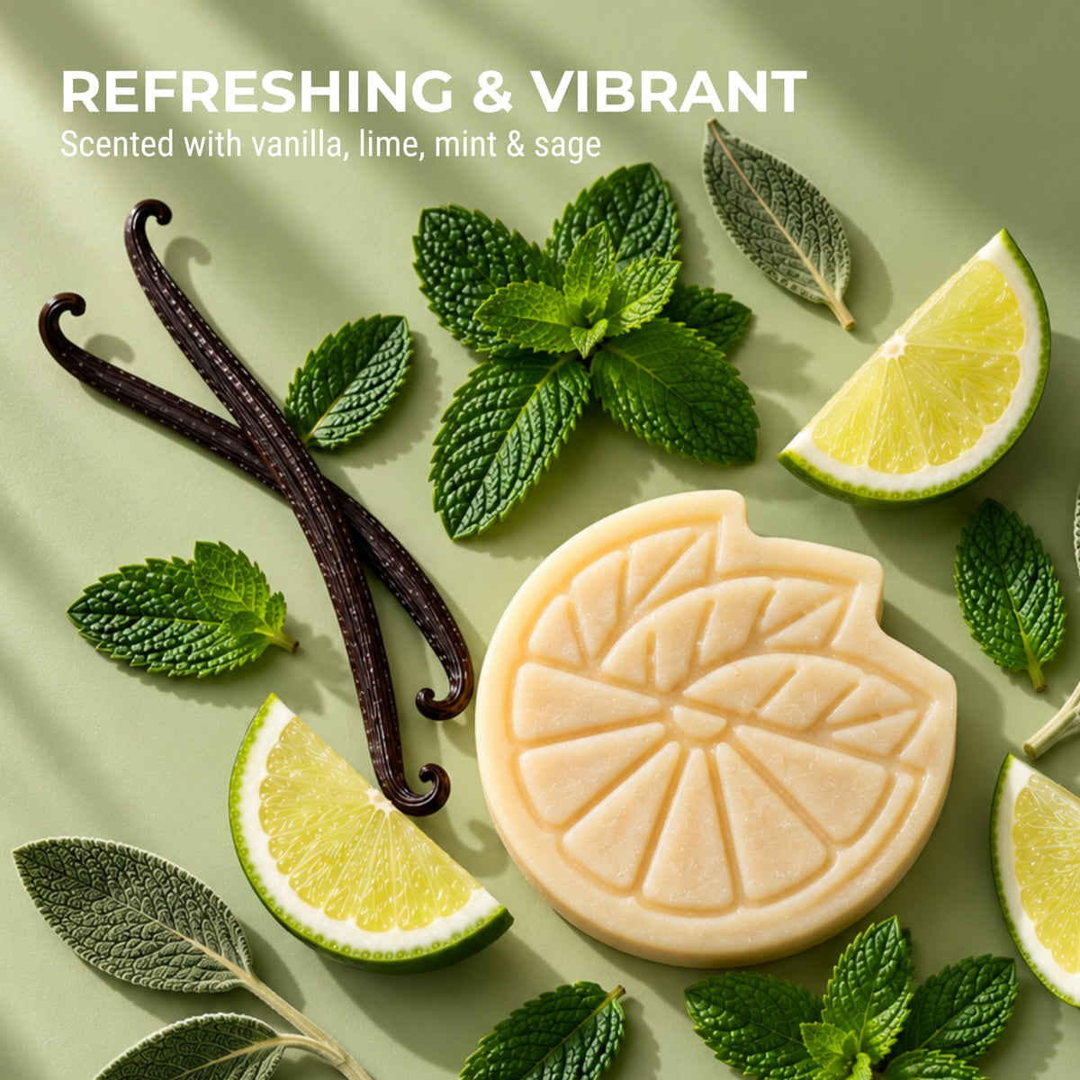 LIMITED Sage Mojito Shampoo Bar
