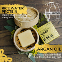 LIMITED Argan Oil Conditioner Bar – Empress | VIORI - angle 3