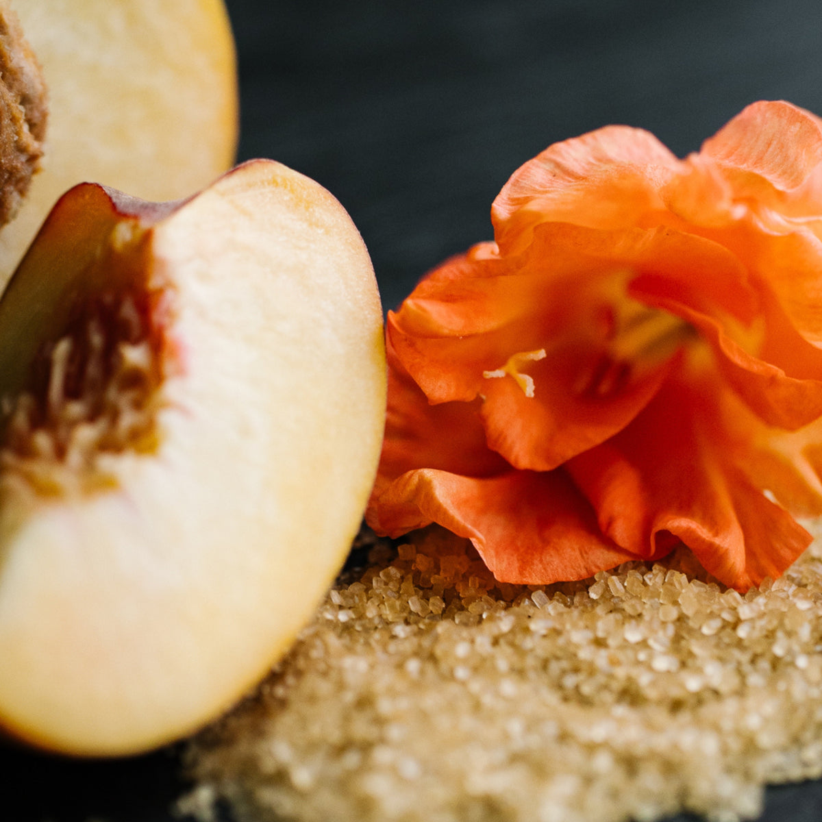 LIMITED Peach Hibiscus Conditioner Bar - angle 2