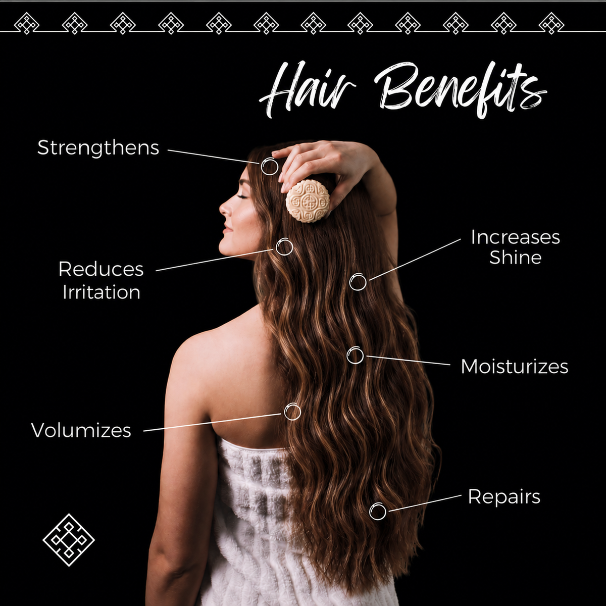 NO MORE FLAT, OILY HAIR.