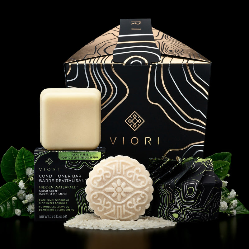 Shampoo & Conditioner Bar Gift Set | VIORI - VIORI Rice Water Hair Care