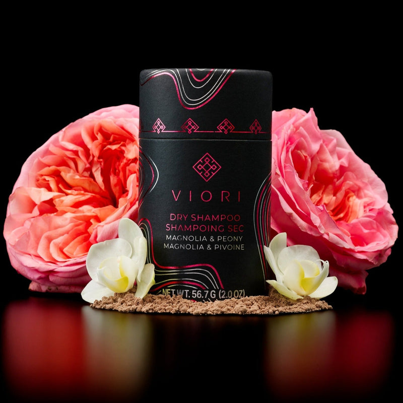 Magnolia & Peony Natural Dry Shampoo | VIORI - VIORI Rice Water Hair Care