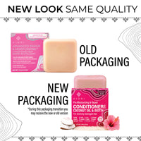 Coconut Oil Repair Conditioner Bar – Damaged Hair | VIORI