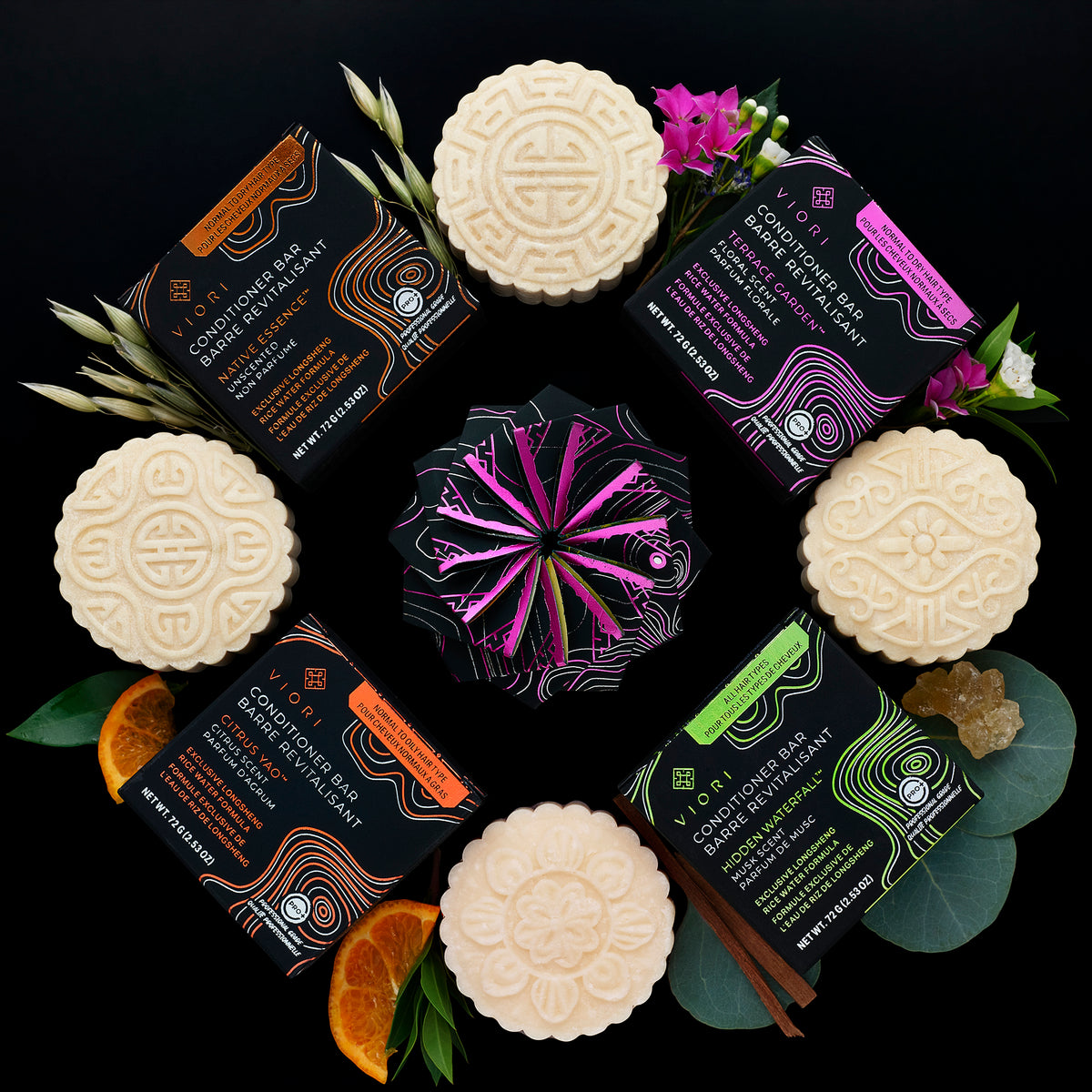 Rice Water Shampoo Bar Sampler – All Scents | VIORI - VIORI Rice Water Hair Care