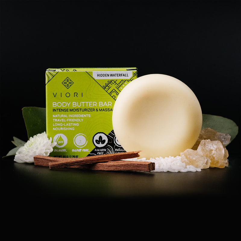 LIMITED Hidden Waterfall Body Butter Bar - VIORI Rice Water Hair Care